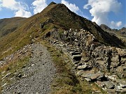 47 Dalla fortificazioni della Linea Cadorna del Passo di Tartano in decisa salita per Cima di Lemma